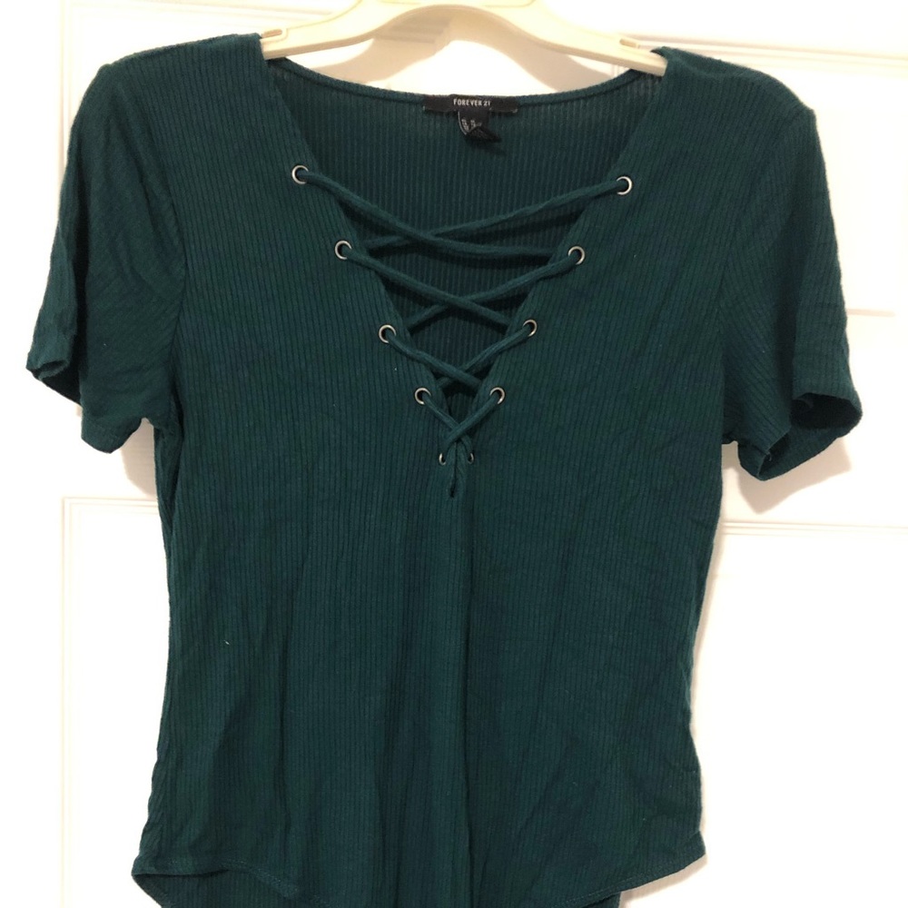 Forest Green bodysuit